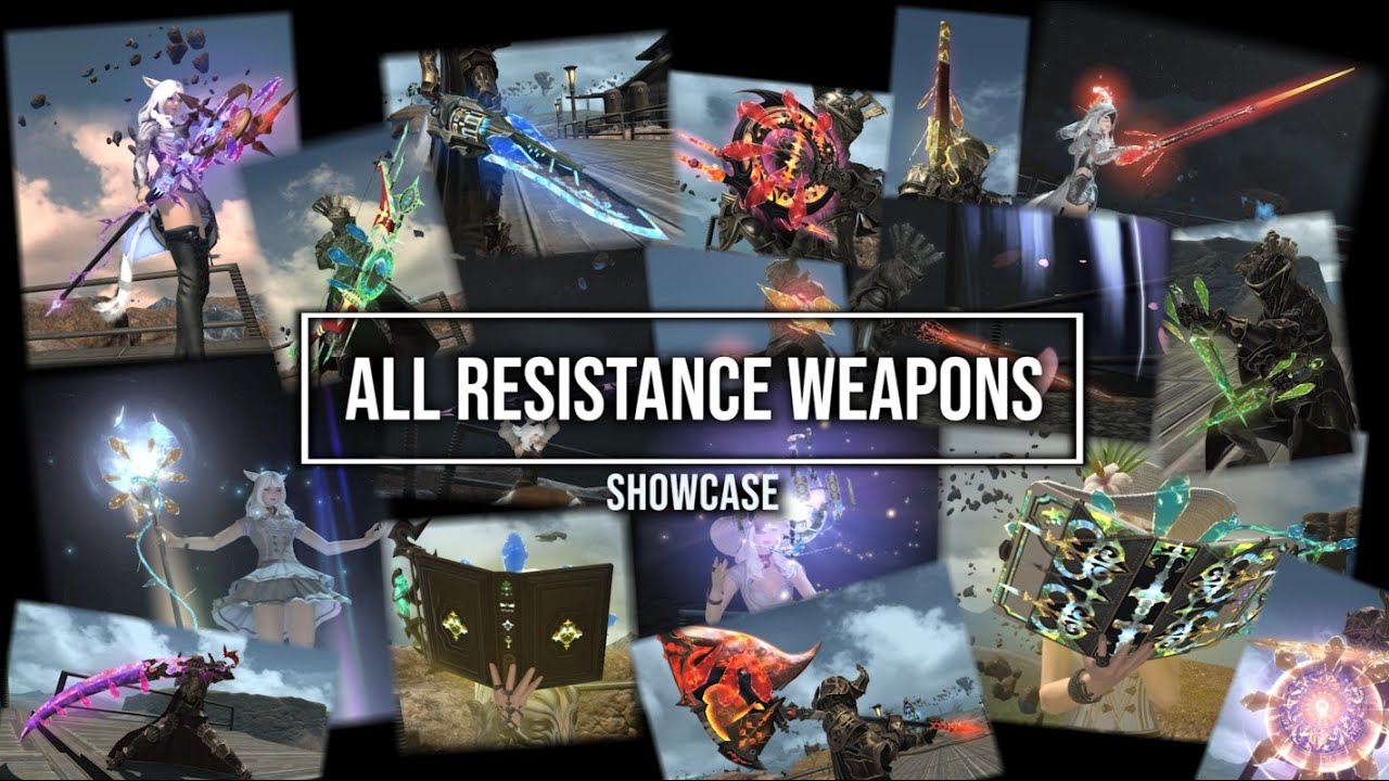 resistance weapons ffxiv