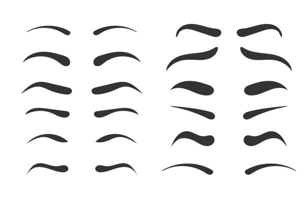 cartoon eyebrows