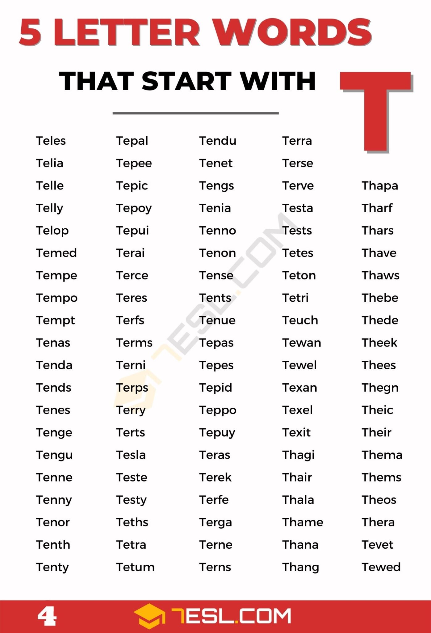 five-letter word starting with t o