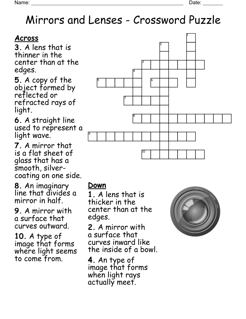 crossword puzzles mirror