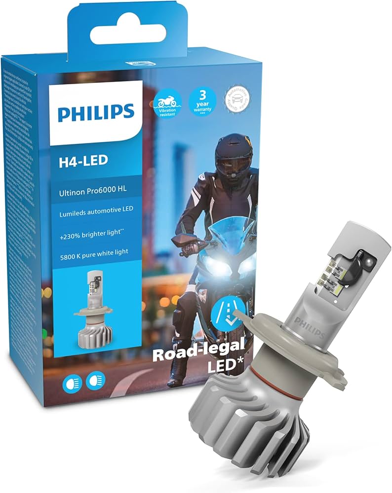 philips led h4 6000k