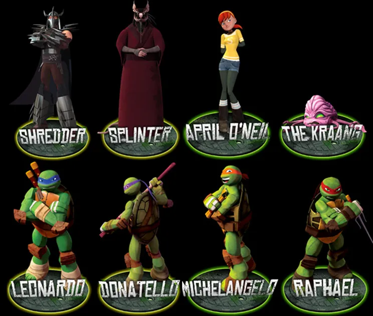 the tmnt characters