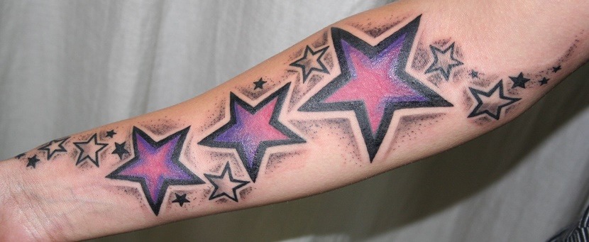 estrellas de tatuajes para hombres