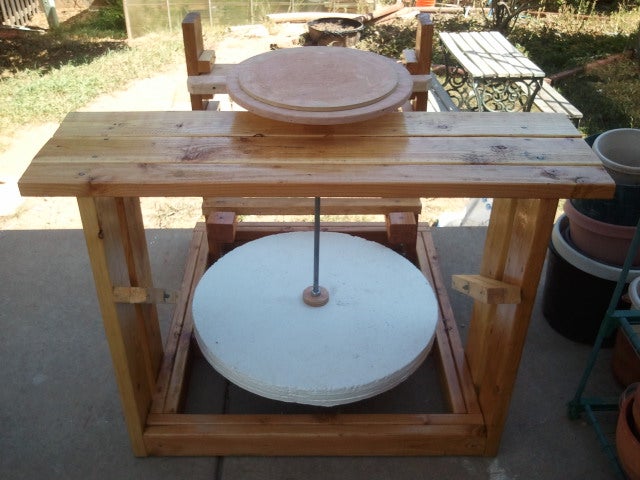 potters wheel diy