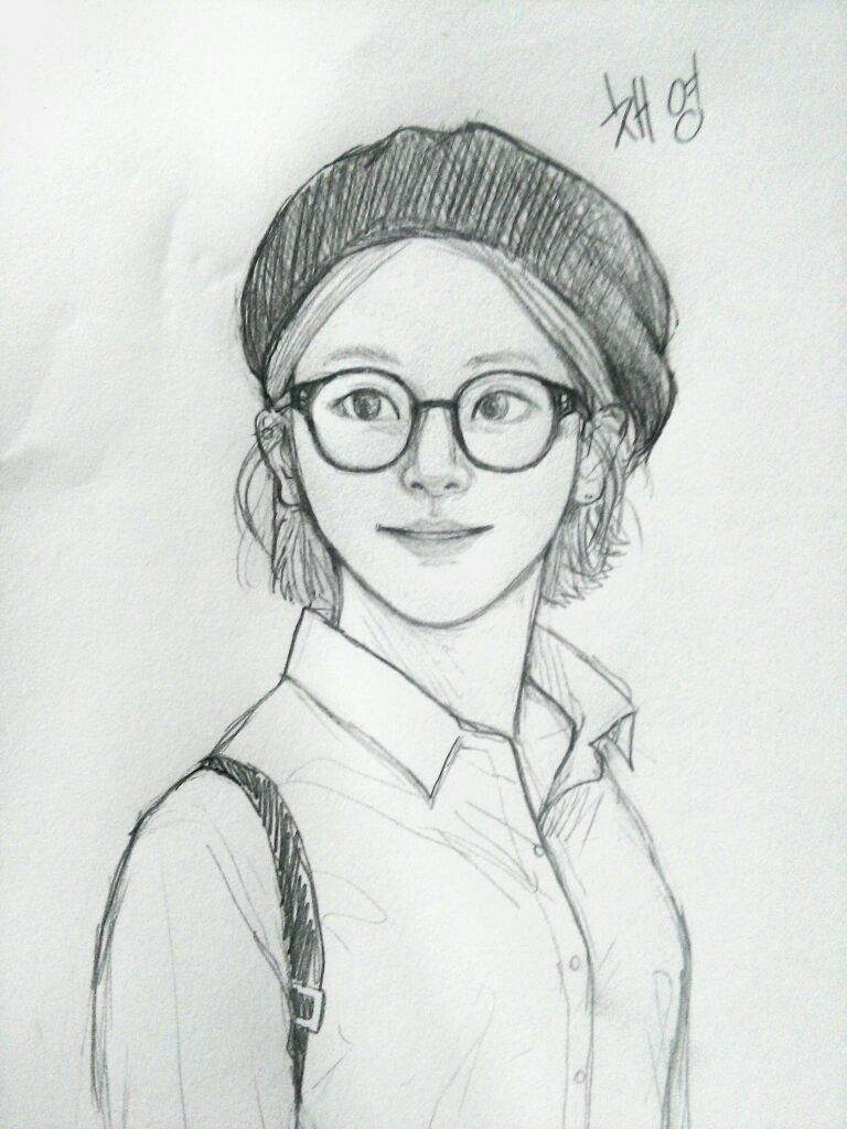 chaeyoung twice drawing