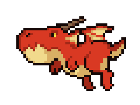 dragon pixelart