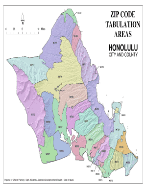 hawaii postal code honolulu