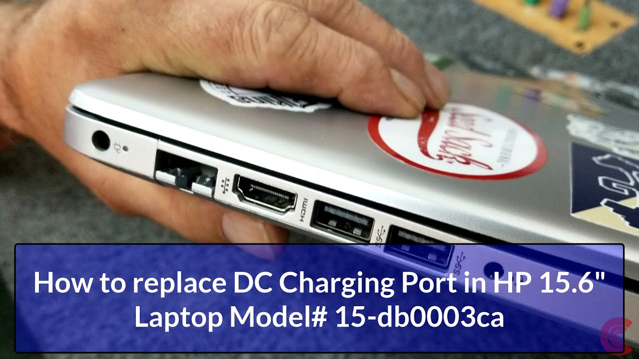 hp laptop charging port replacement