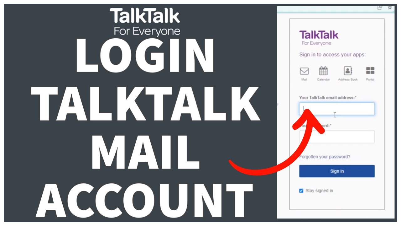 talk talk web mail