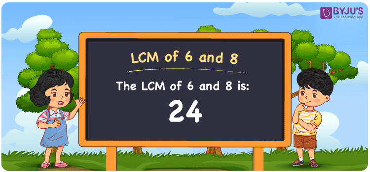 common multiples of 6 and 8