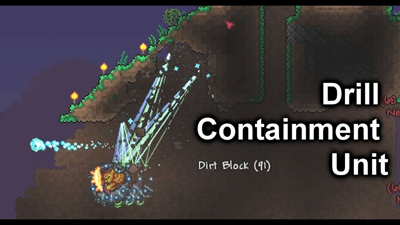 terraria drill containment unit