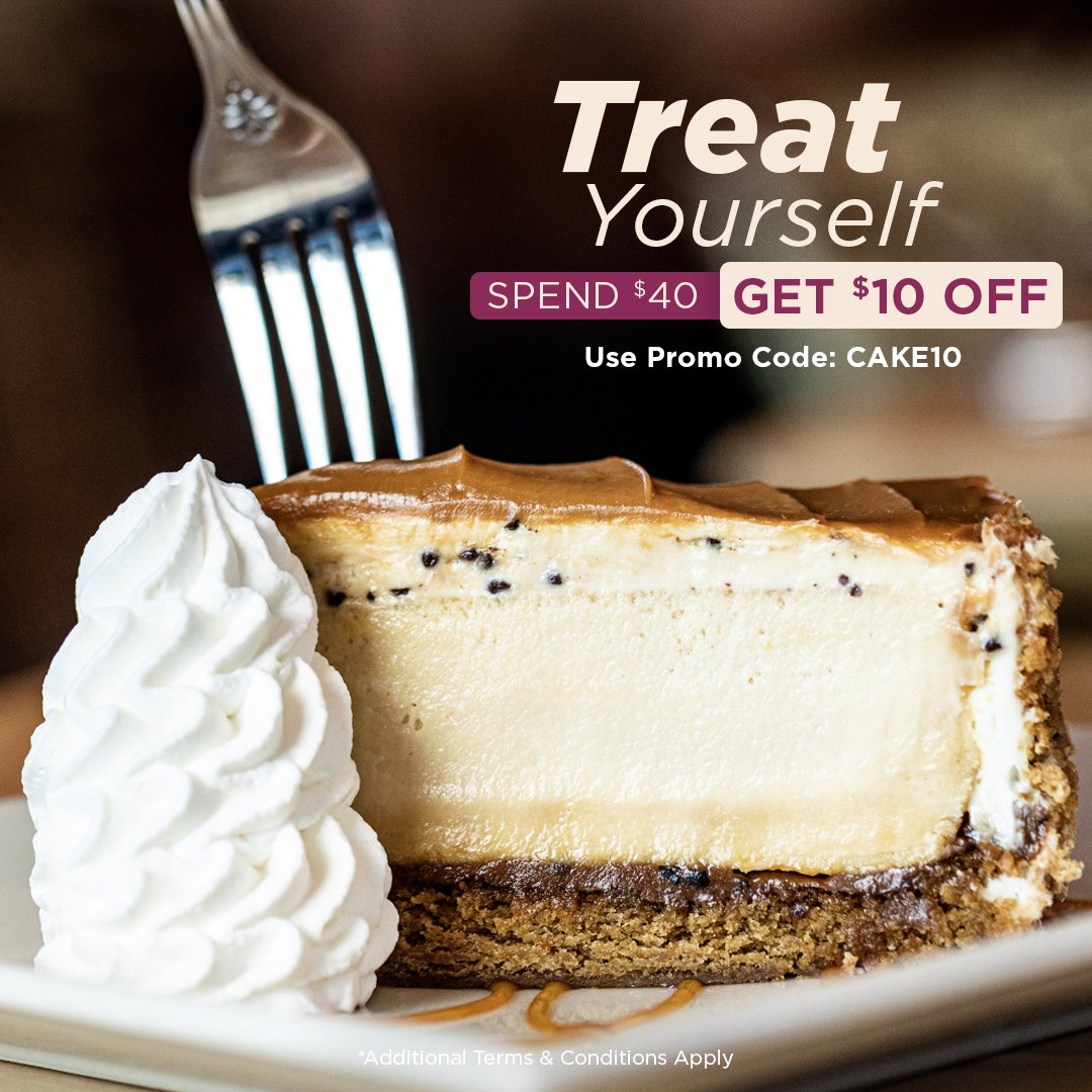 cheesecake promo codes