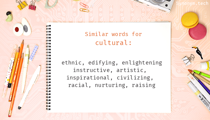 synonyms of cultural