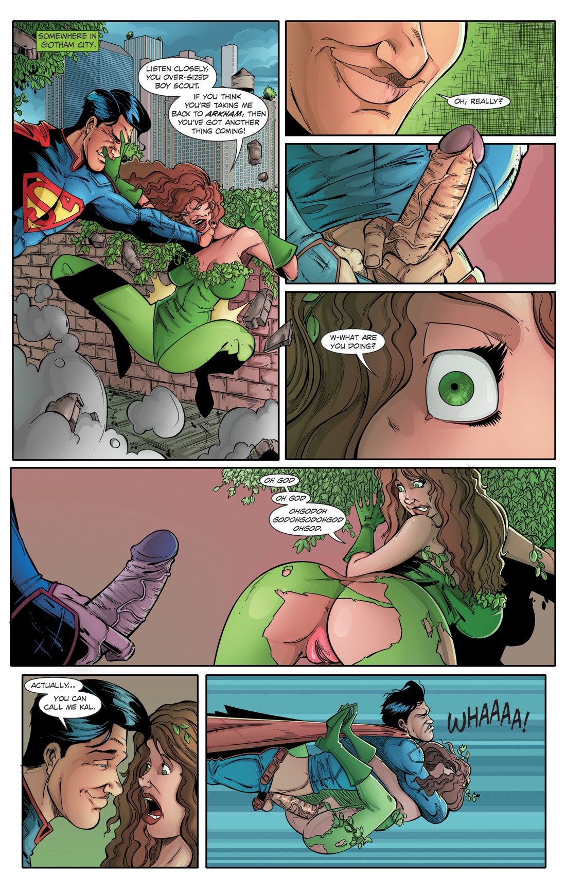 cartoon poison ivy porn