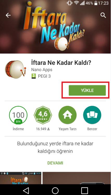 iftara ne kadar var