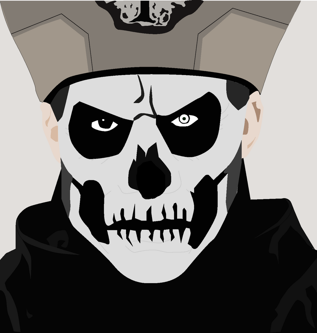 papa emeritus vector