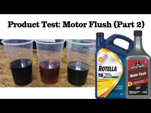 motor flush de gunk