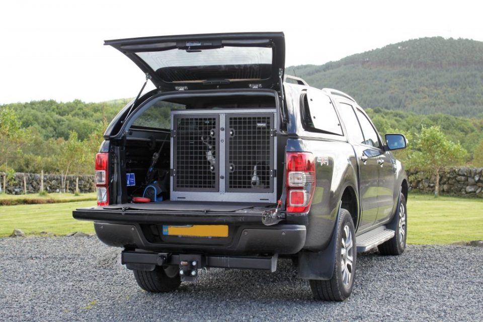 ford ranger dog cage