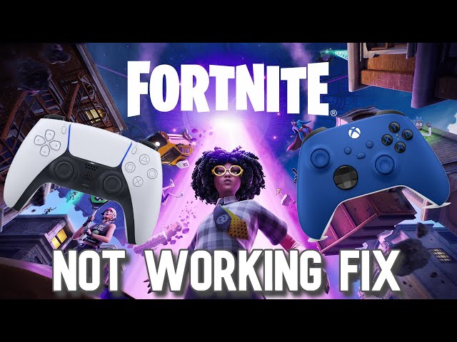 fortnite pc xbox controller not working