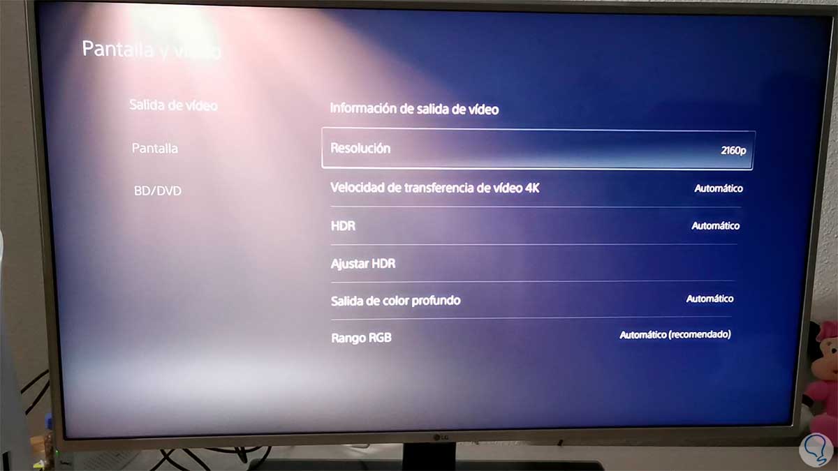 configurar hdr ps5