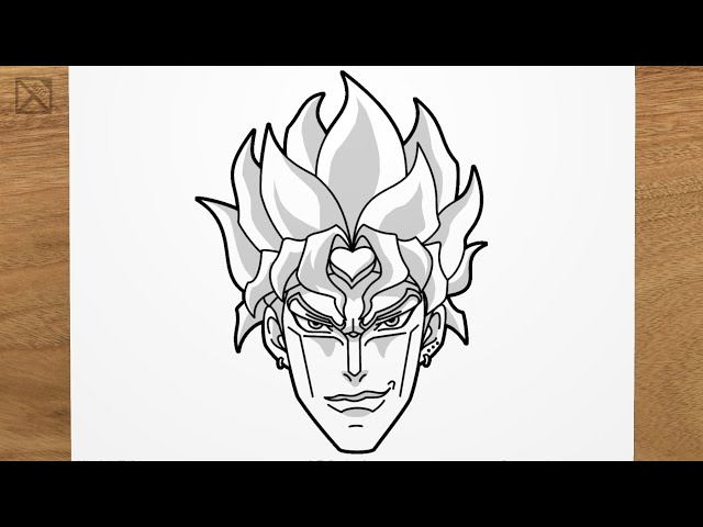 dio brando dibujo