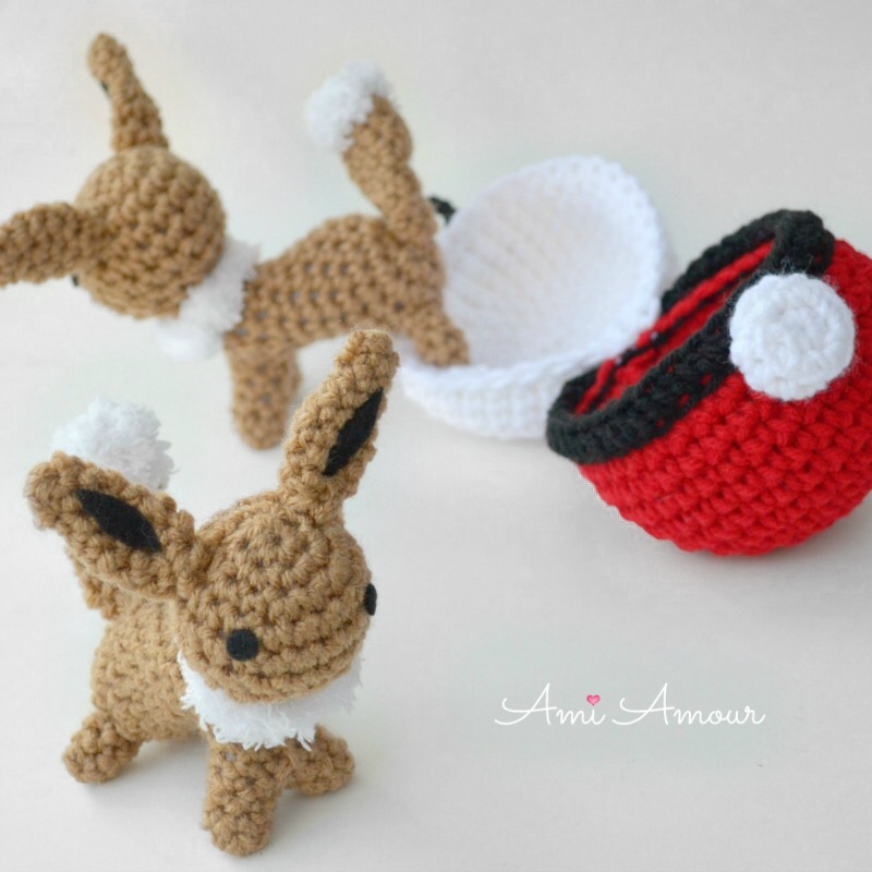 eevee amigurumi free pattern