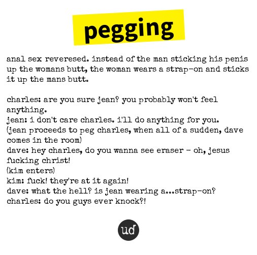 peg urban dictionary