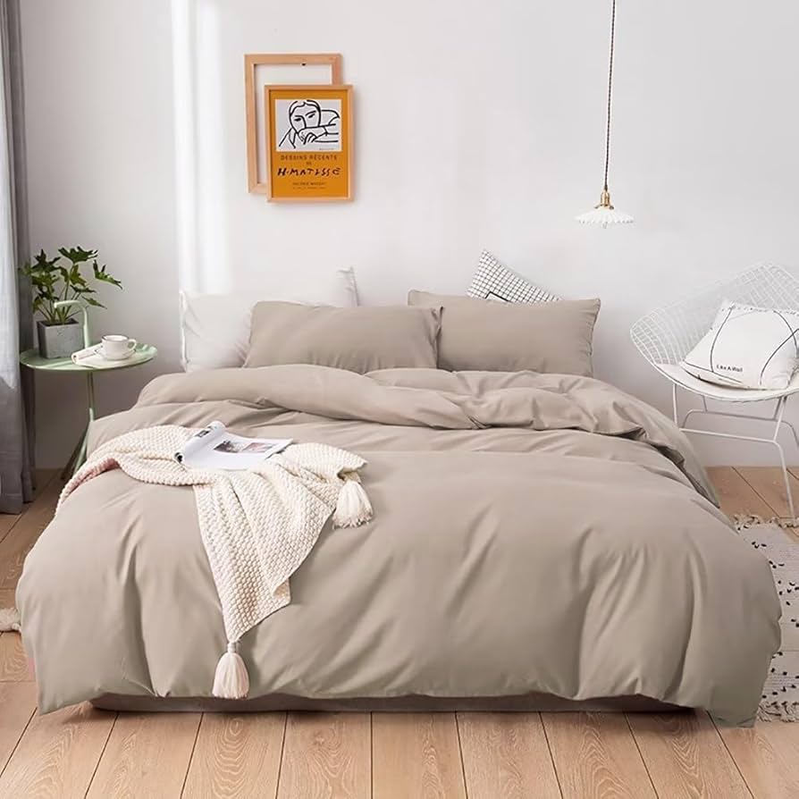 taupe color bedding sets