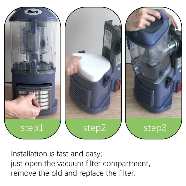 shark vacuum filters replacement