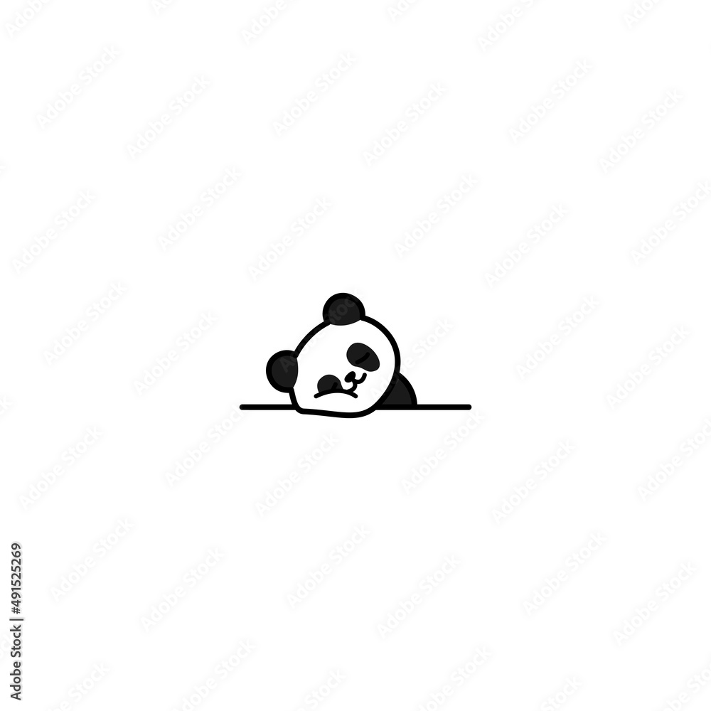 lazy panda wallpaper