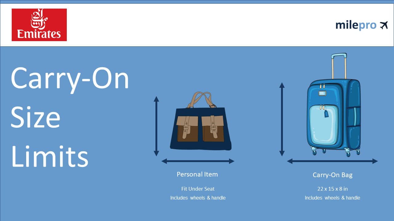 emirates hand baggage limit