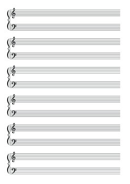 plain sheet music