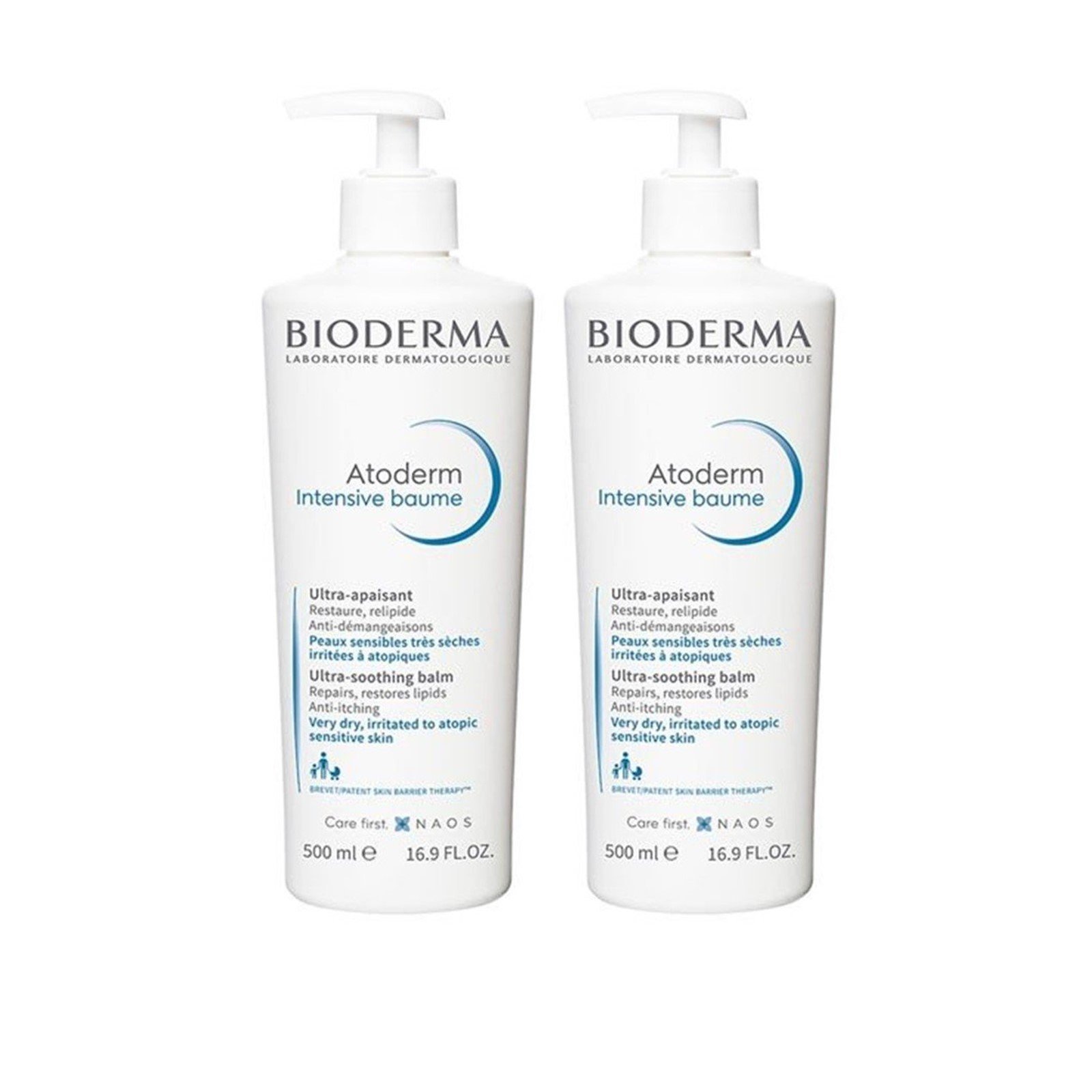 bioderma atoderm intensive baume ultra soothing balm 500ml