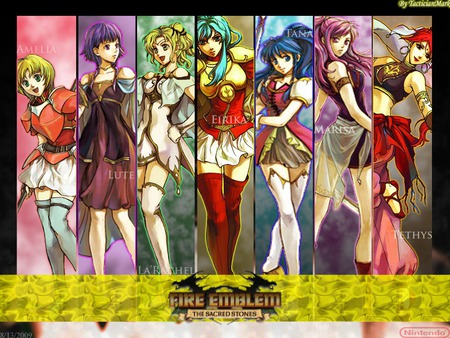 fire emblem sacred stones characters