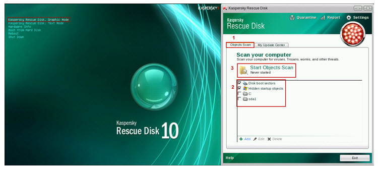 kaspersky rescue cd