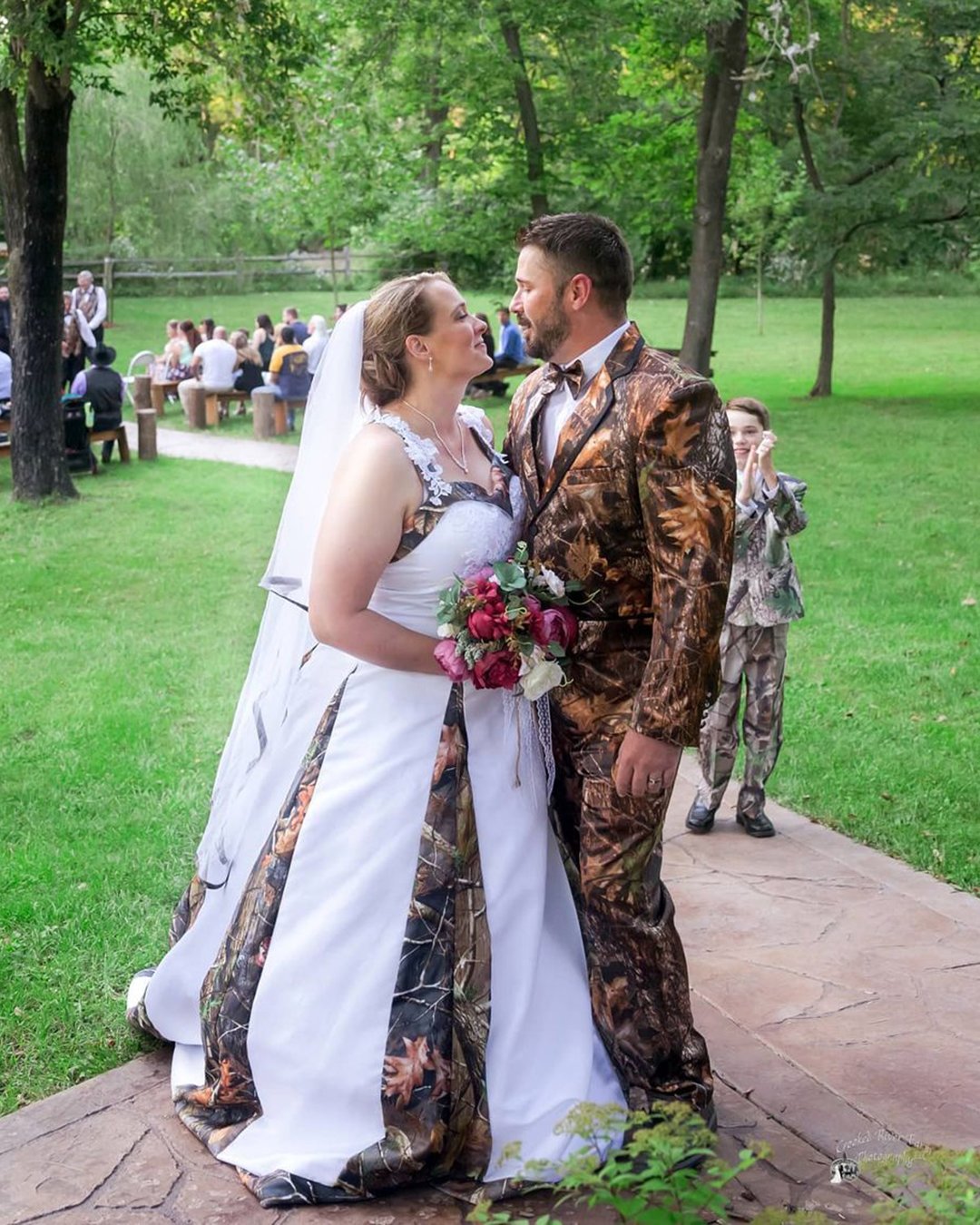 camo weddings