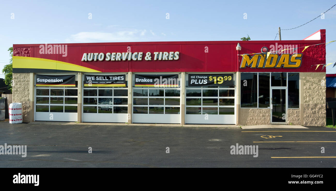 midas muffler repair