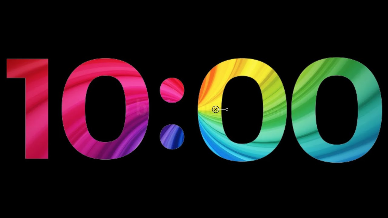 10 minute countdown clock