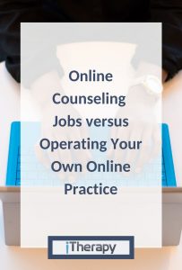 online counseling jobs