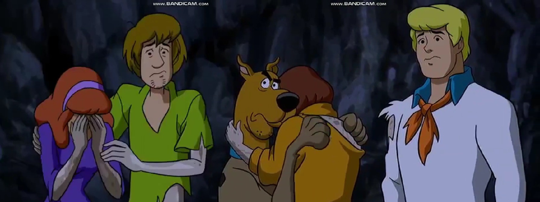 scooby doo fred crying