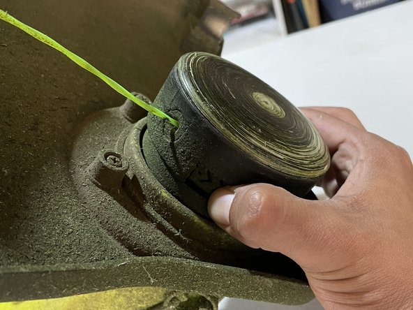 replacing string in ryobi trimmer