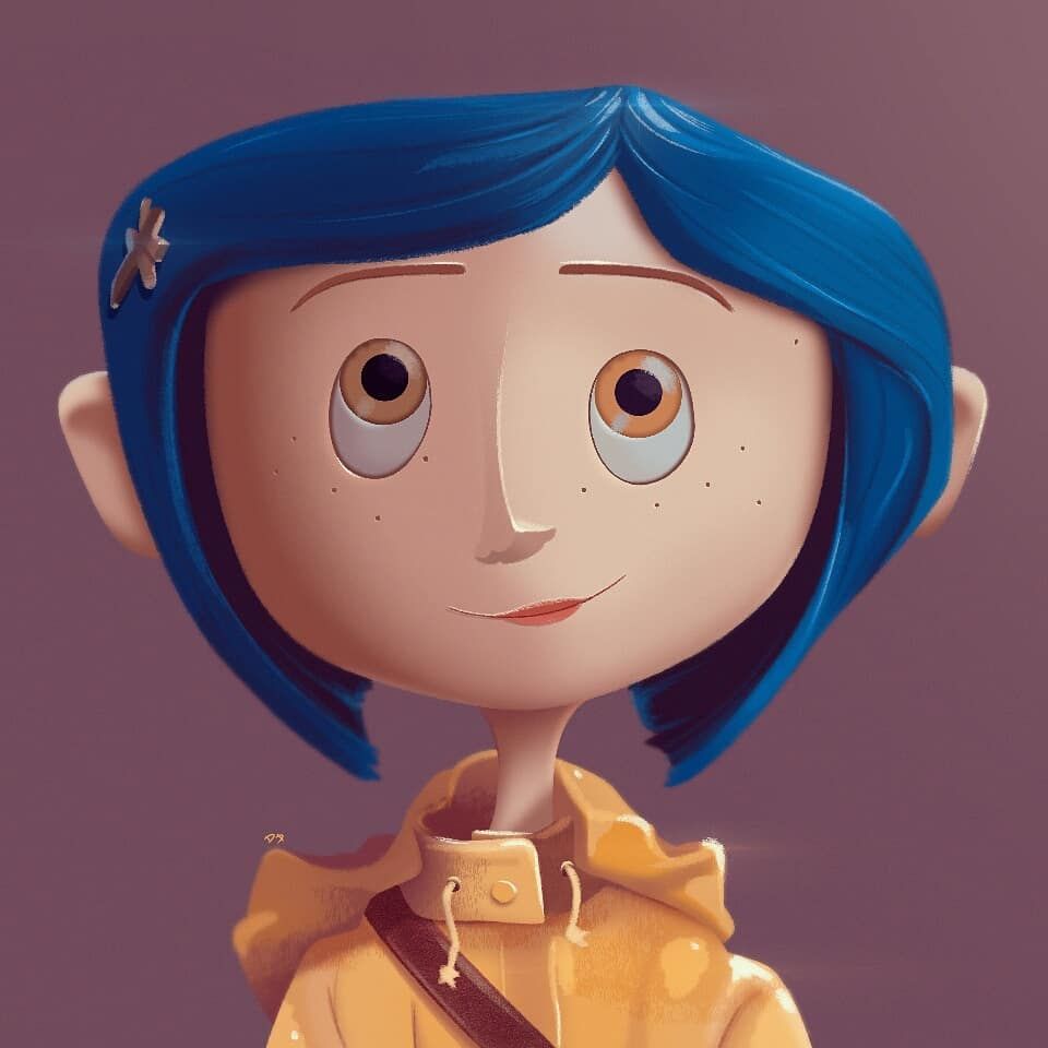 drawing coraline