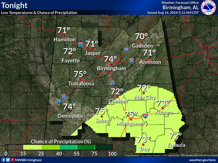 weather radar calera al