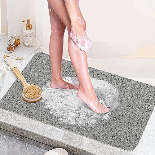 bath mat inside bath