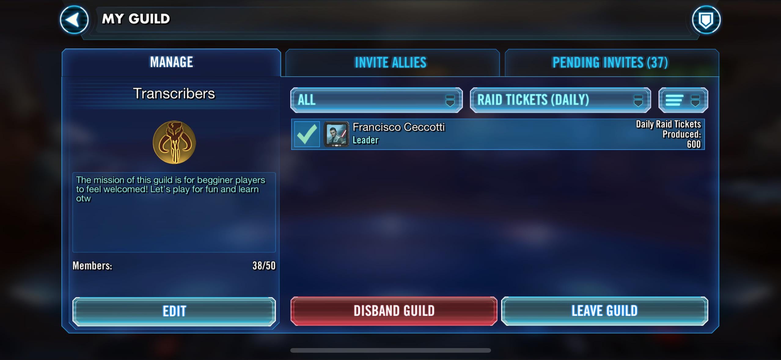 swgoh guild