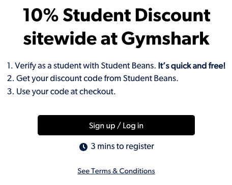 gymshark promo code