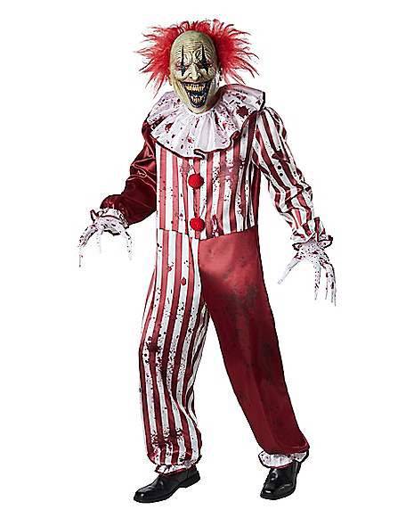 scary killer clown costumes