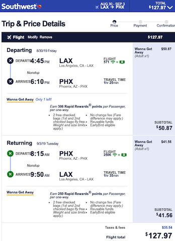 flight tickets to phoenix