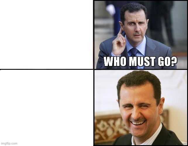 assad must go meme