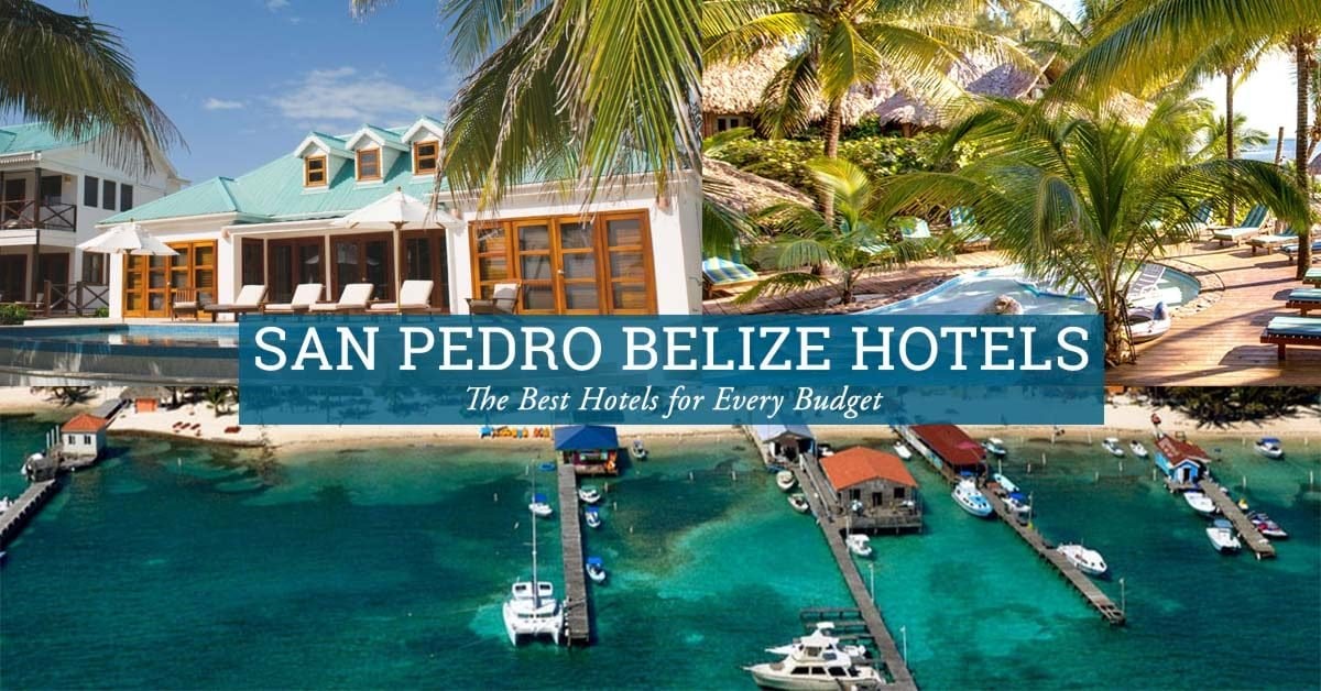 san pedro town hotels